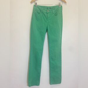 NYDJ -  Skinny Jeans in Green - size 4/27